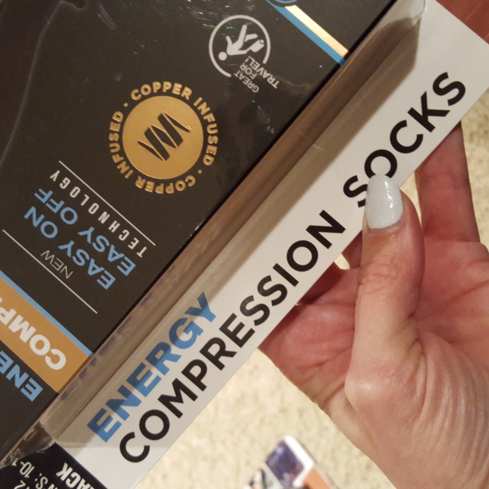 CCO FLASH SALE DISCOUNTED SHIPPIN✔NIB Copper Fit 2 pack energy compression socks - Picture 3 of 5